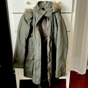 Army Green Jacket w/ Hood